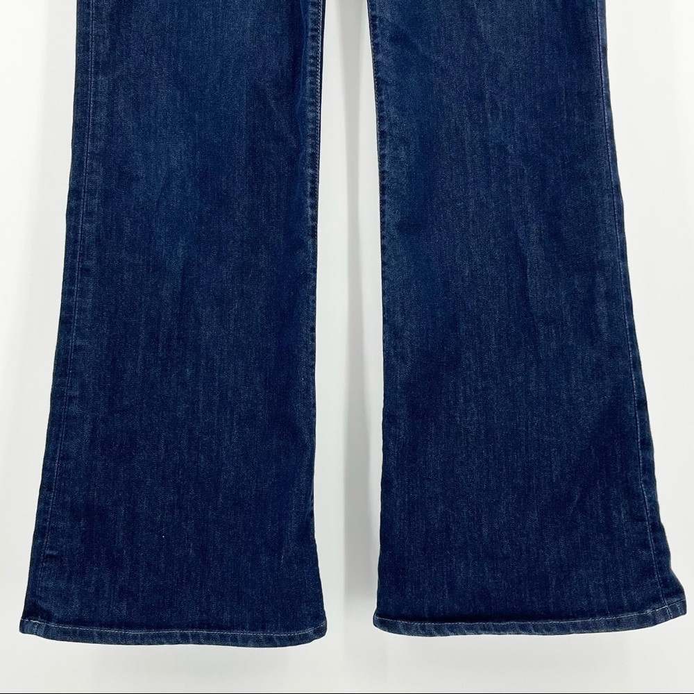 Joe's Jeans Dark Blue Flare & Wide Leg Jeans - Picture 5 of 11